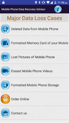 Mobile Phone Recovery Help android App screenshot 9