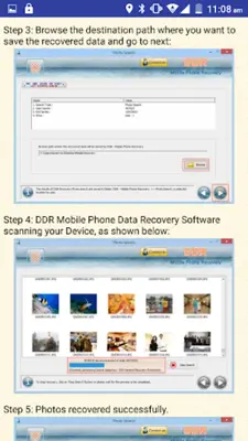 Mobile Phone Recovery Help android App screenshot 6